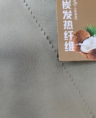 90% ポリエステル 10% スパンデックス コカウント 炭素熱繊維 四面弾性