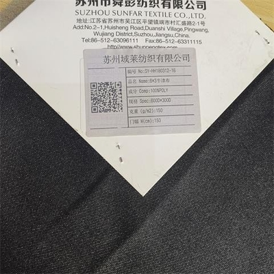 160gsm 500d PUはジャケットおよび袋のためのオックスフォードの生地の固体600デニールに塗った
