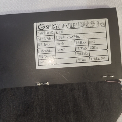 70dx70d 260tのナイロン タフタの生地90gsm Crincleのナイロン