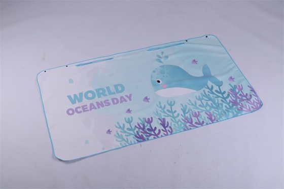 速い乾燥した機能防水浜毛布90% Polyester10%のポリアミド